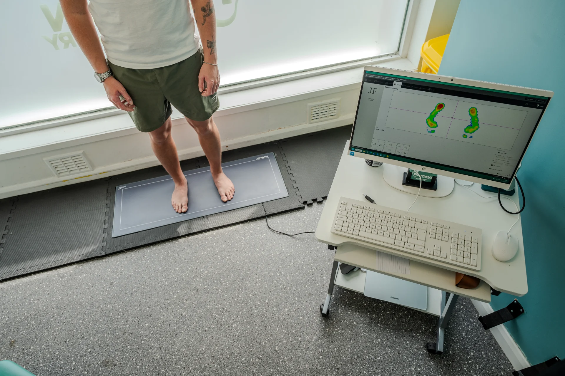 8. Footscan balancing 2